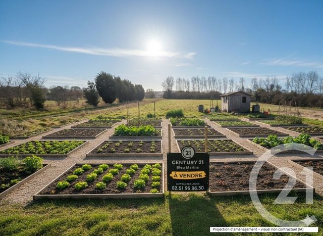 Terrain &agrave; vendre - 800 m2 - Olonne Sur Mer - 85 - PAYS-DE-LOIRE