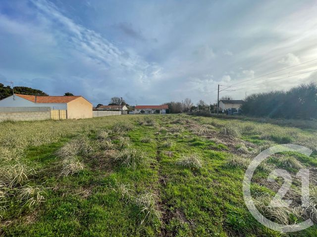 Terrain &agrave; vendre - 1250 m2 - Olonne Sur Mer - 85 - PAYS-DE-LOIRE