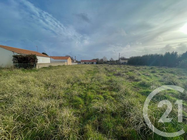 Terrain &agrave; vendre - 1250 m2 - Olonne Sur Mer - 85 - PAYS-DE-LOIRE